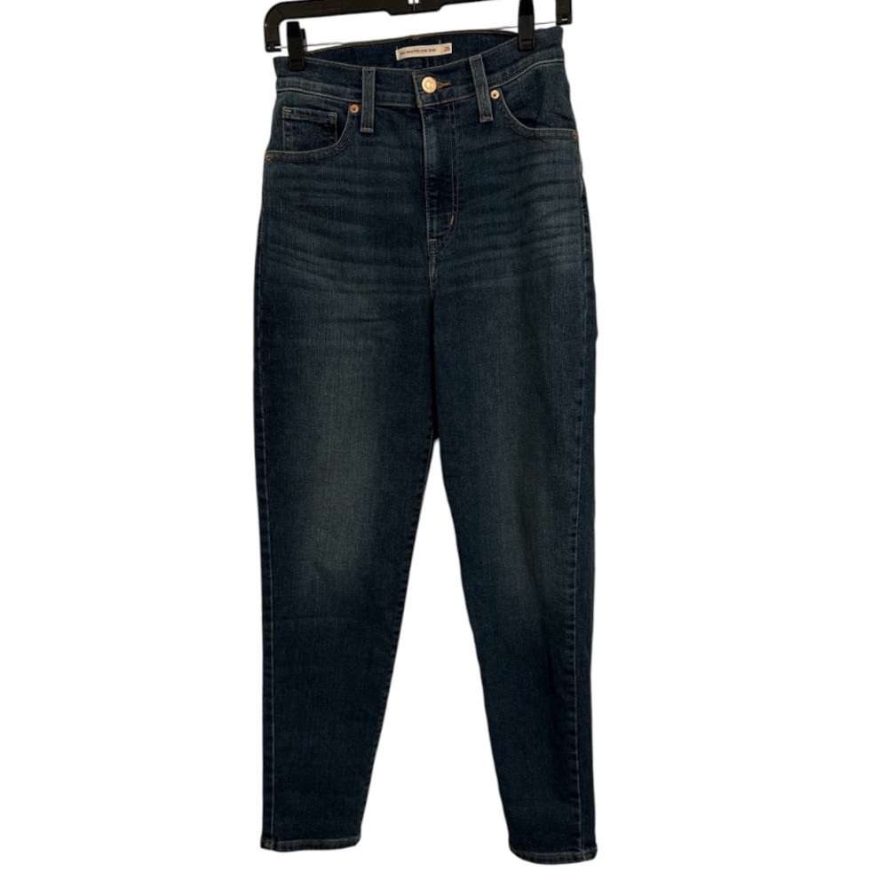 Levi's High-Rise Straight Leg Jeans - I altered them and the inseam is now 24" - Picture 3 of 9